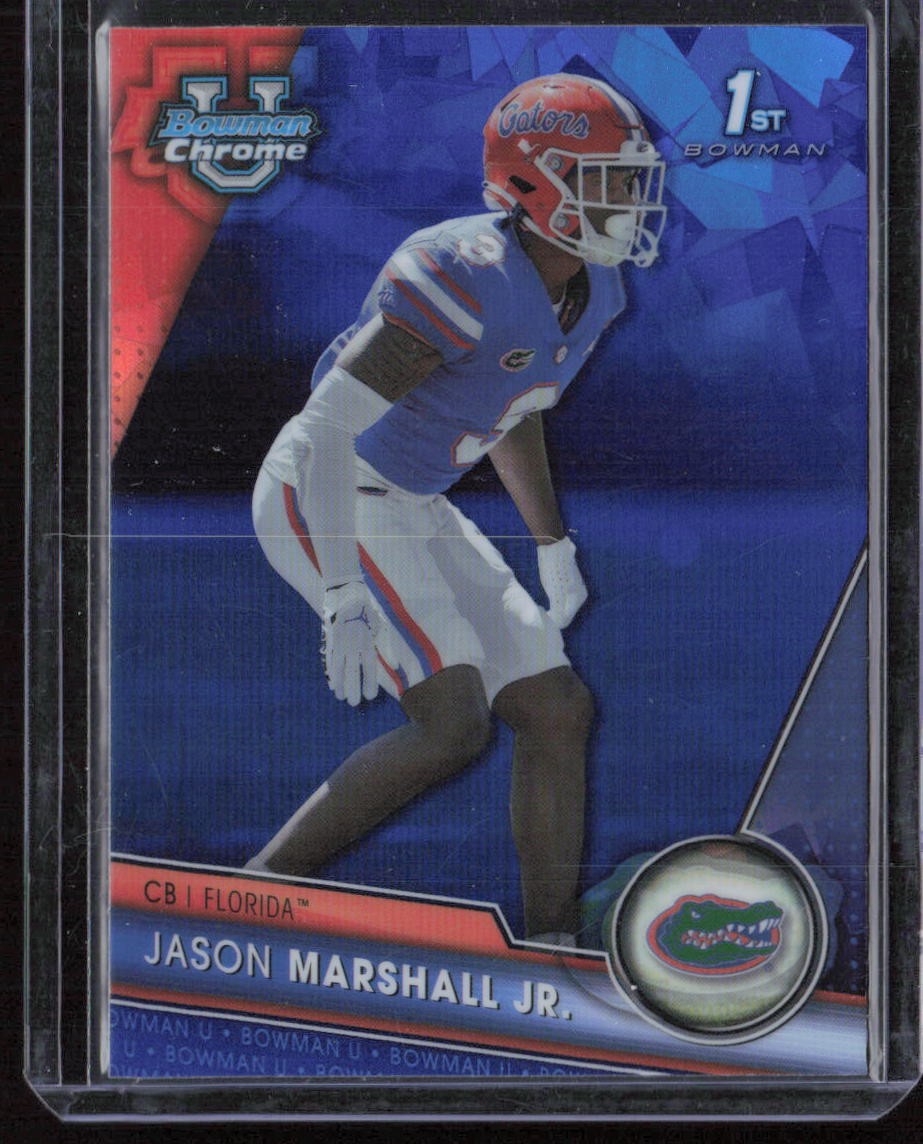 2023 Bowman University Chrome Sapphire Edition Jason Marshall Jr.