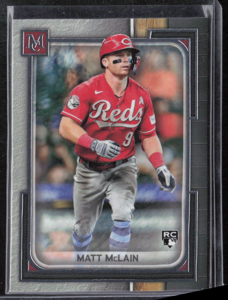 2023 Topps Museum Collection Matt McLain Rookie