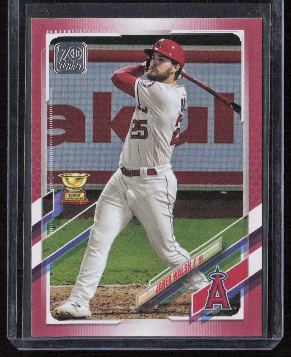 2021 Topps Jared Walsh Mother's Day Pink #/50