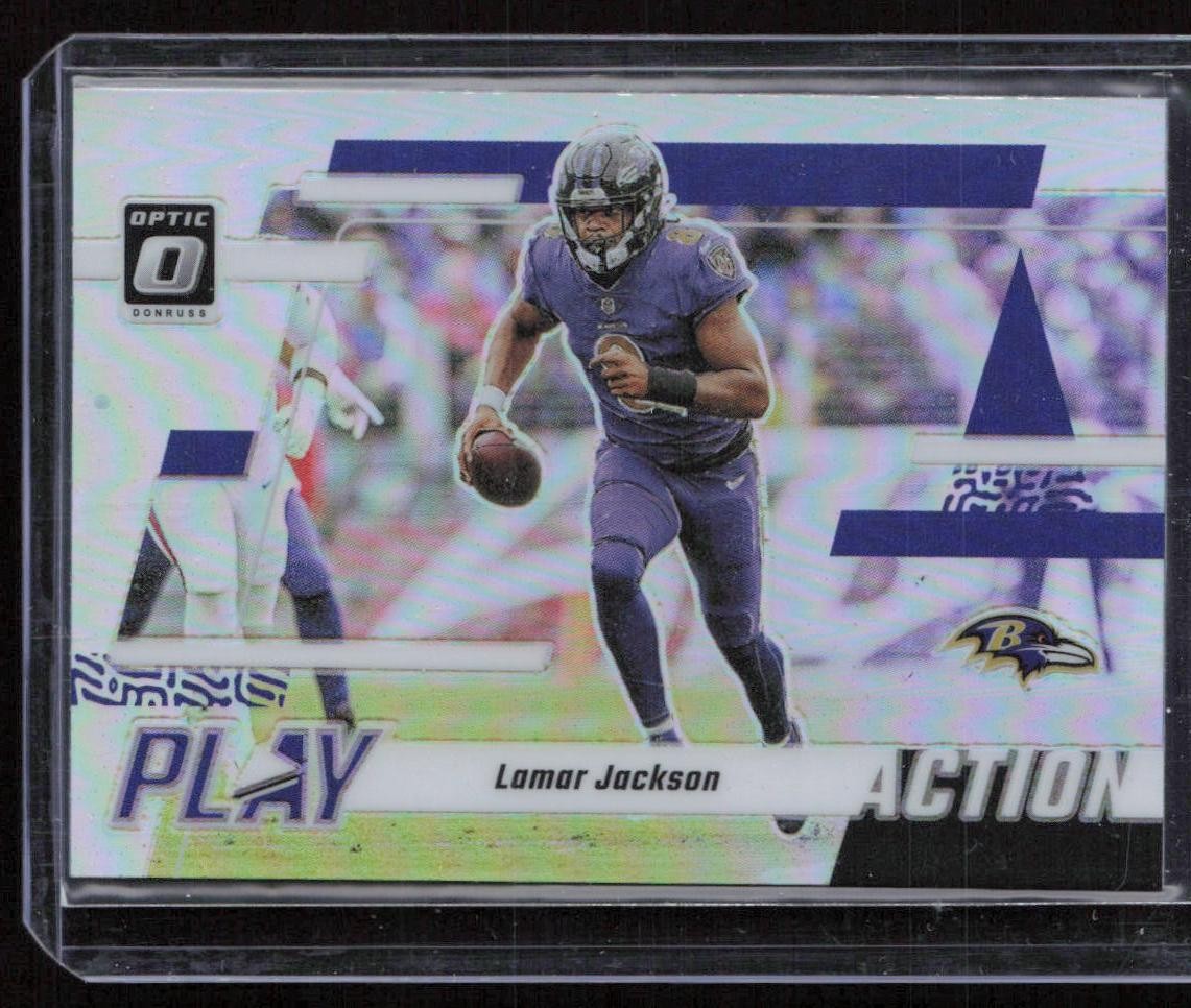 2023 Donruss Optic Lamar Jackson Play Action