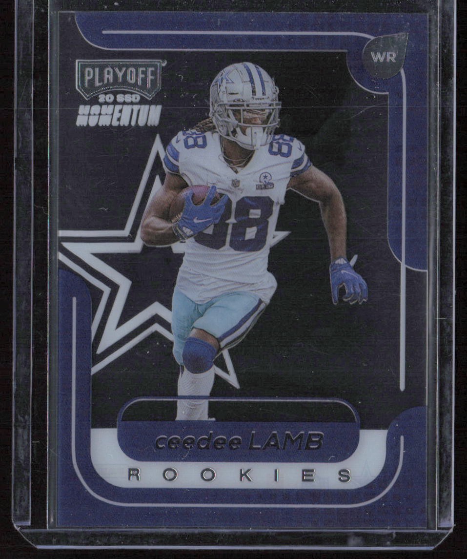 2020 Panini Chronicles CeeDee Lamb Playoff Momentum SSD Rookies