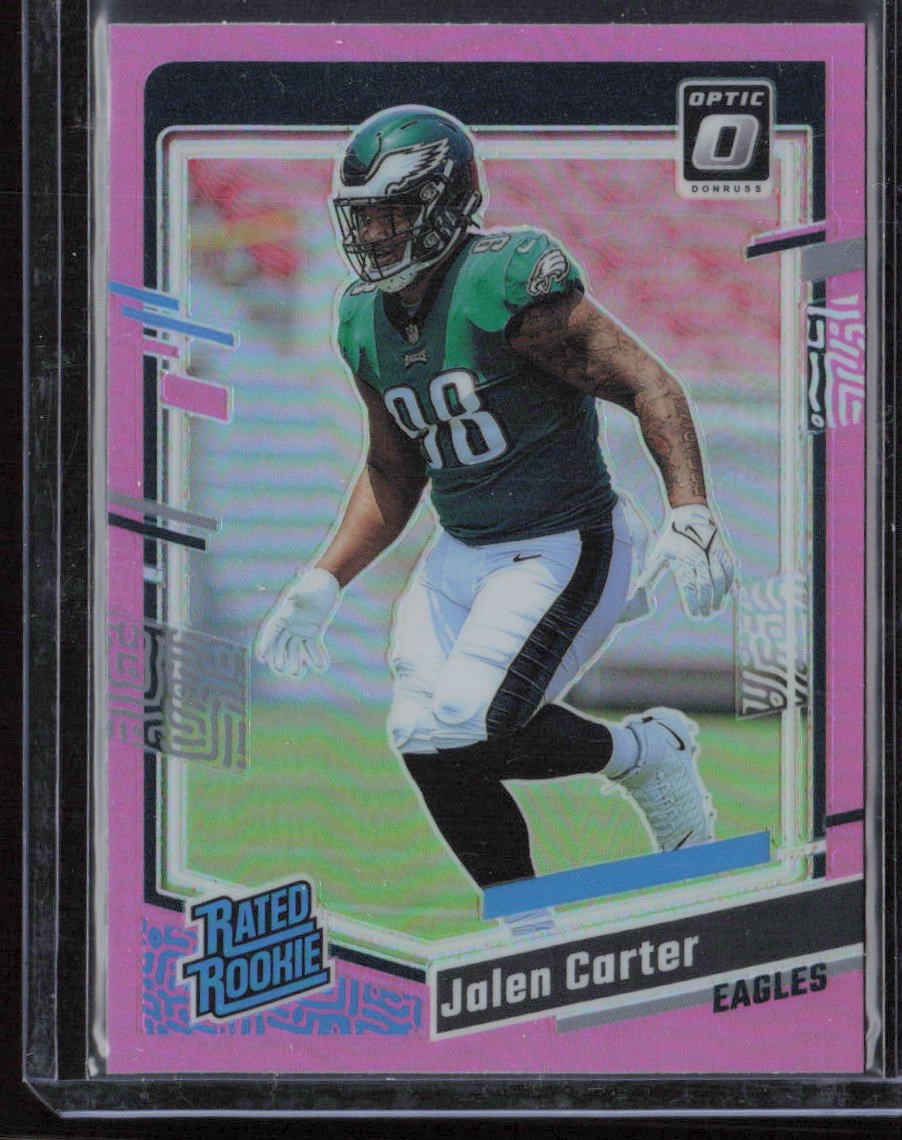 2023 Donruss Optic Jalen Carter Pink Rookie
