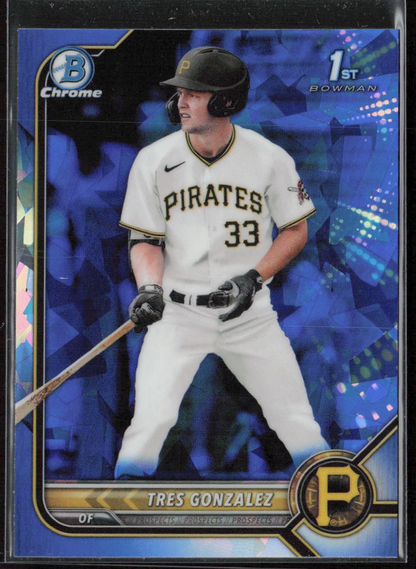 2022 Bowman Draft Sapphire Edition Tres Gonzalez