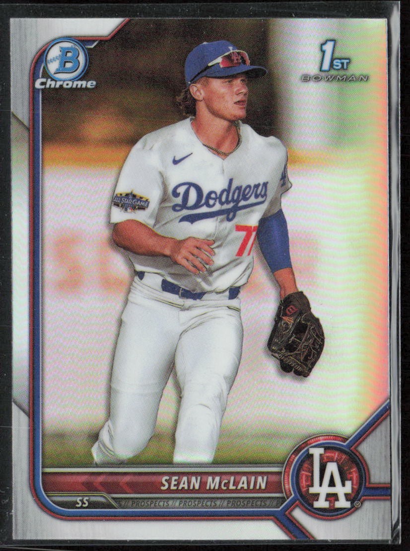 2022 Bowman Draft Sean McLain Chrome Refractor
