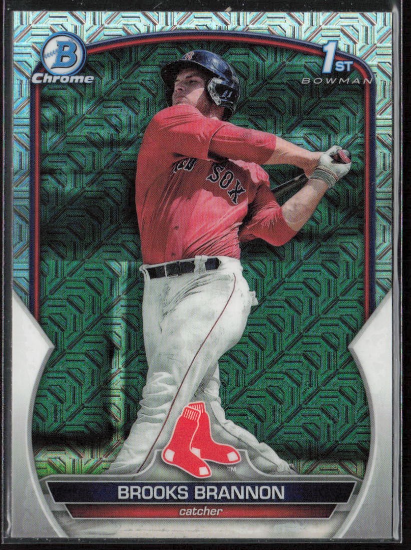 2023 Bowman Chrome Brooks Brannon Prospects Mojo Refractor