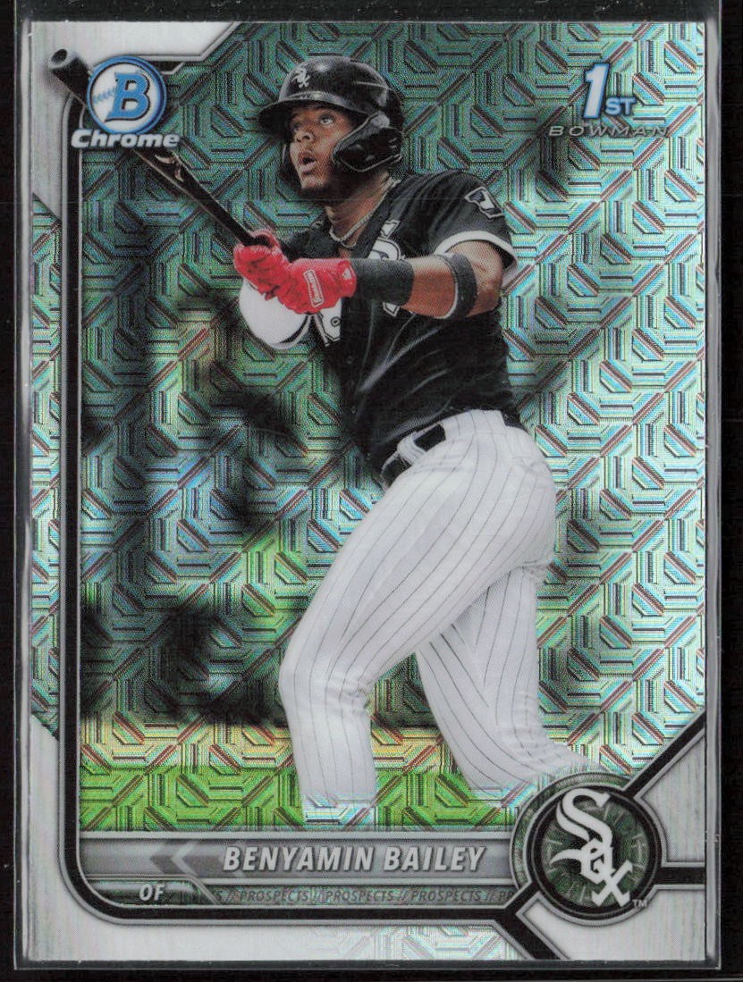 2022 Bowman Benyamin Bailey Chrome Prospects Mojo Refractors