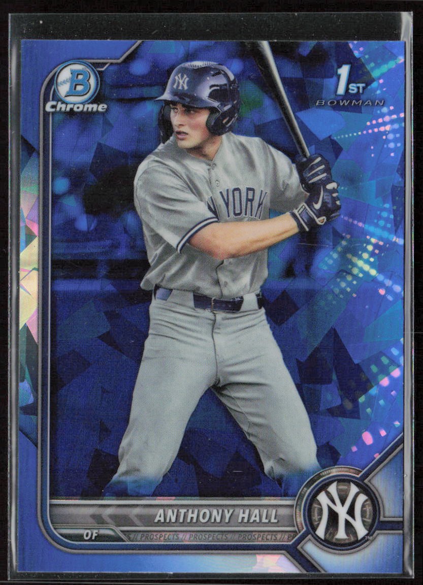 2022 Bowman Draft Sapphire Edition Anthony Hall