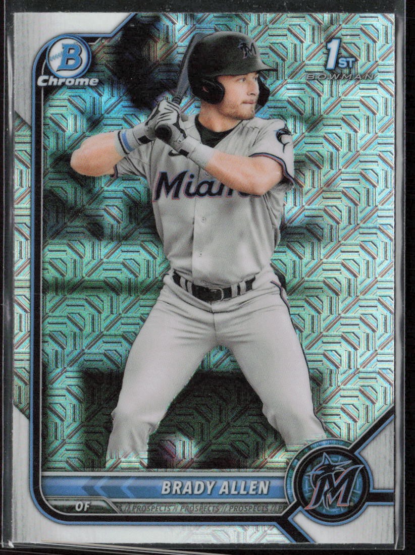 2022 Bowman Brady Allen Chrome Prospects Mojo Refractors