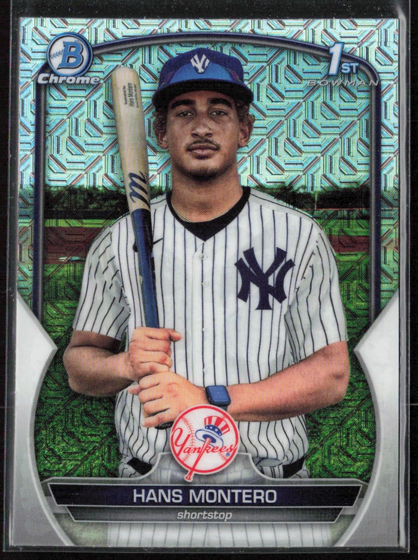 2023 Bowman Chrome Hans Montero Prospects Mojo Refractor