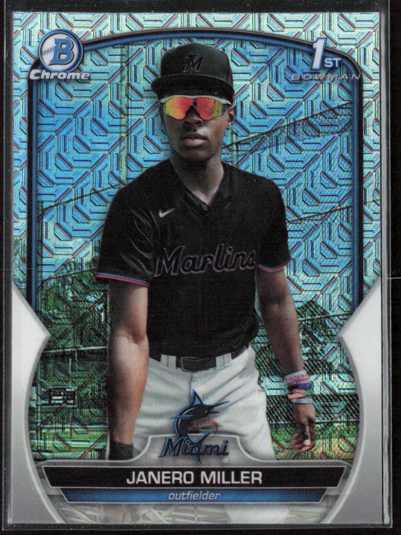 2023 Bowman Chrome Janero Miller Prospects Mojo Refractor