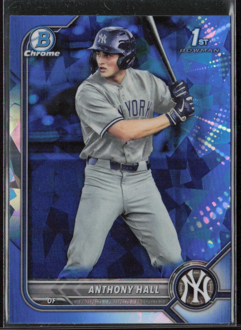 2022 Bowman Draft Sapphire Edition Anthony Hall