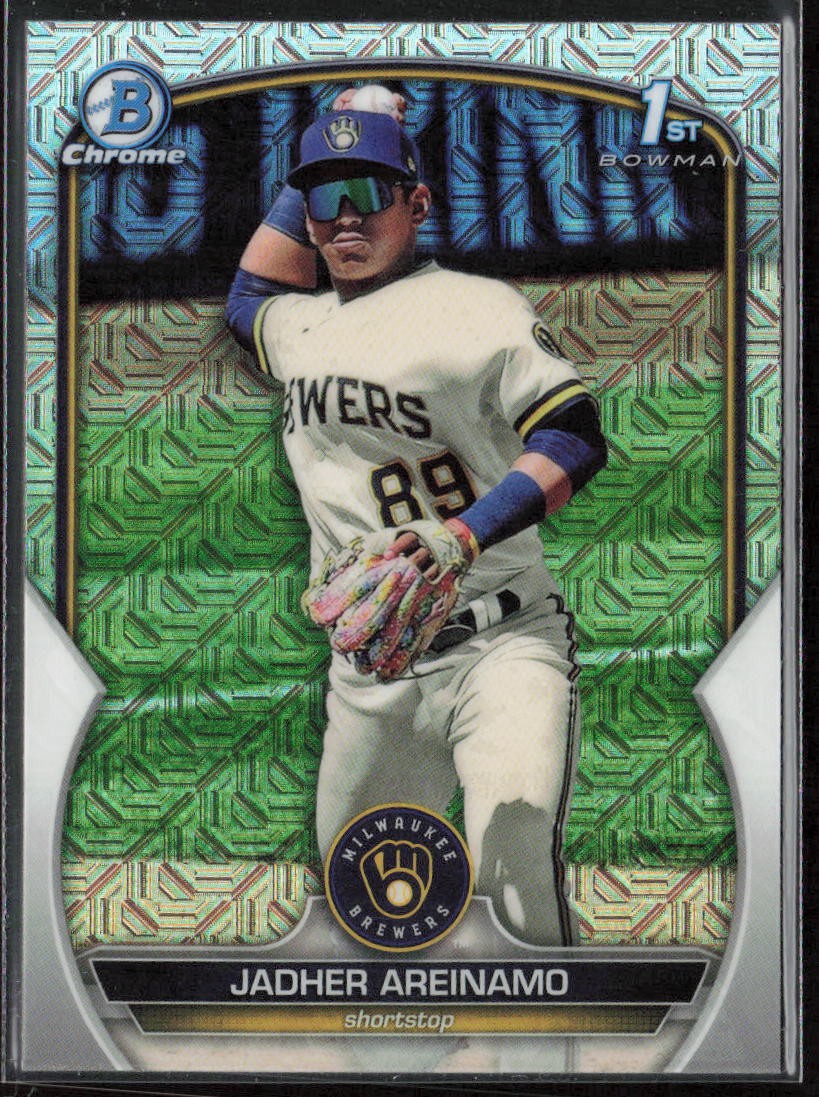 2023 Bowman Chrome Jadher Areinamo Prospects Mojo Refractor