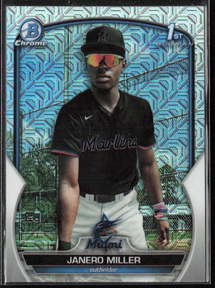 2023 Bowman Chrome Janero Miller Prospects Mojo Refractor