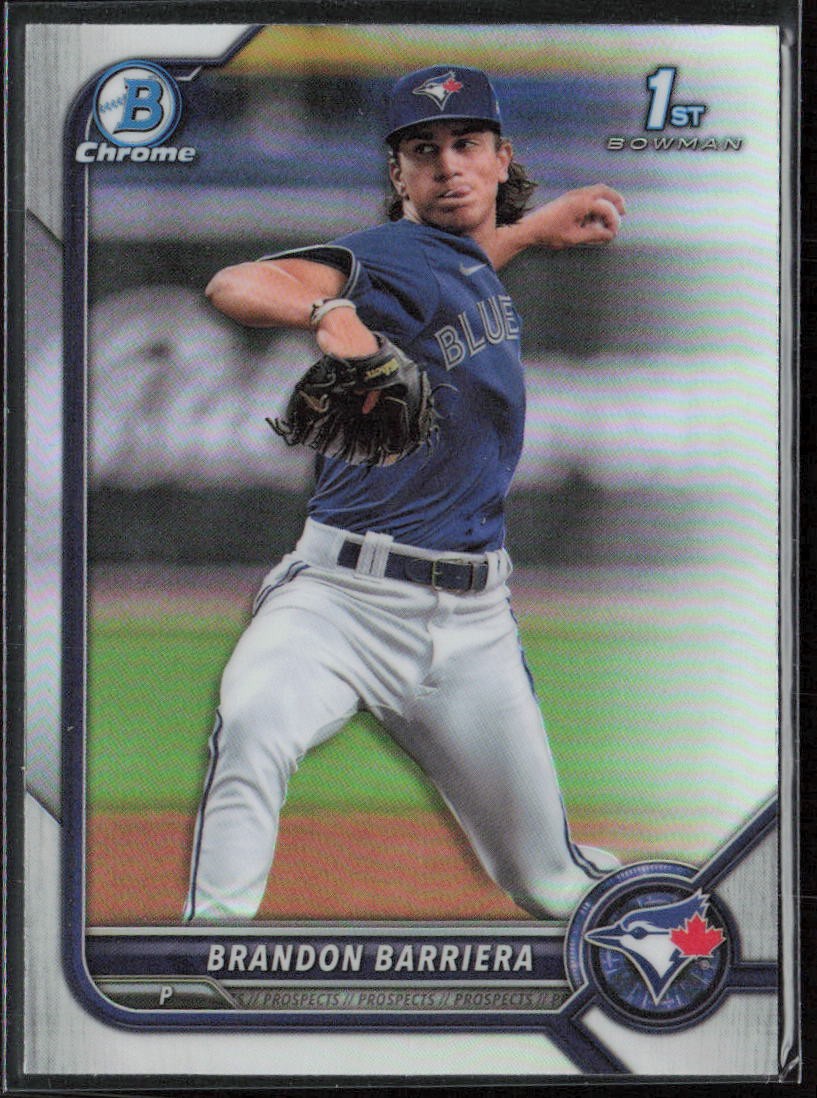 2022 Bowman Draft Brandon Barriera Chrome Refractor