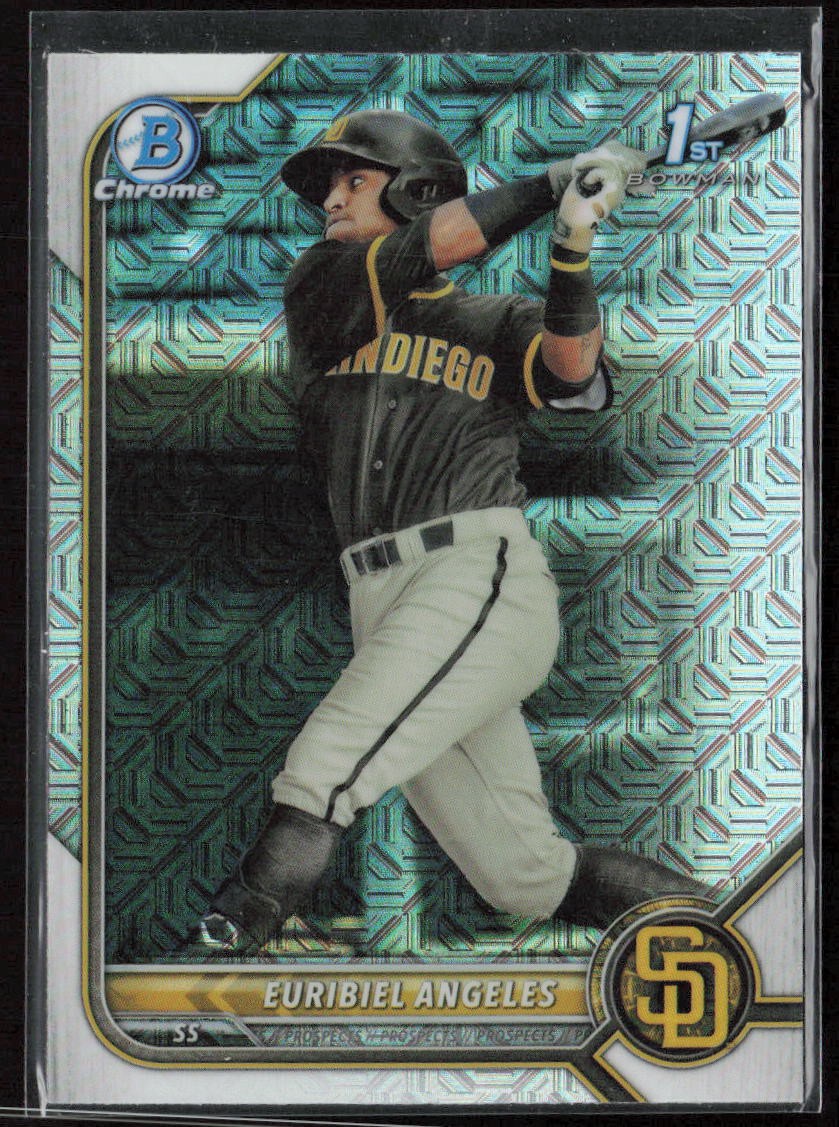 2022 Bowman Euribiel Angeles Chrome Prospects Mojo Refractors