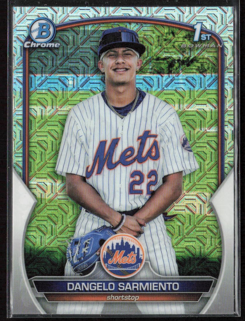 2023 Bowman Chrome Dangelo Sarmiento Prospects Mojo Refractor