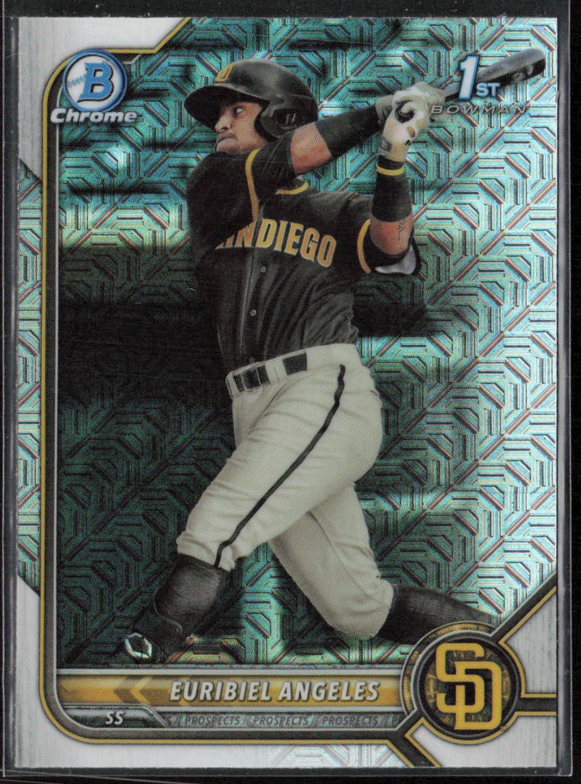 2022 Bowman Euribiel Angeles Chrome Prospects Mojo Refractors