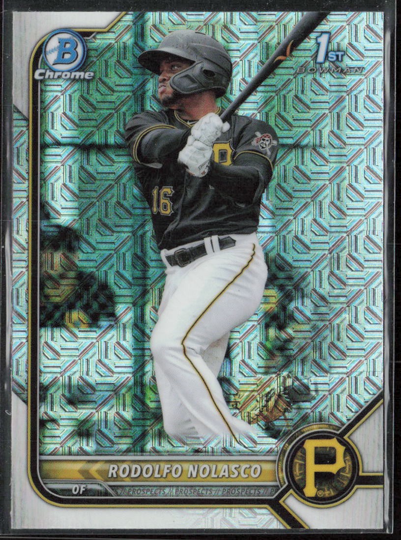 2022 Bowman Rodolfo Nolasco Chrome Prospects Mojo Refractors