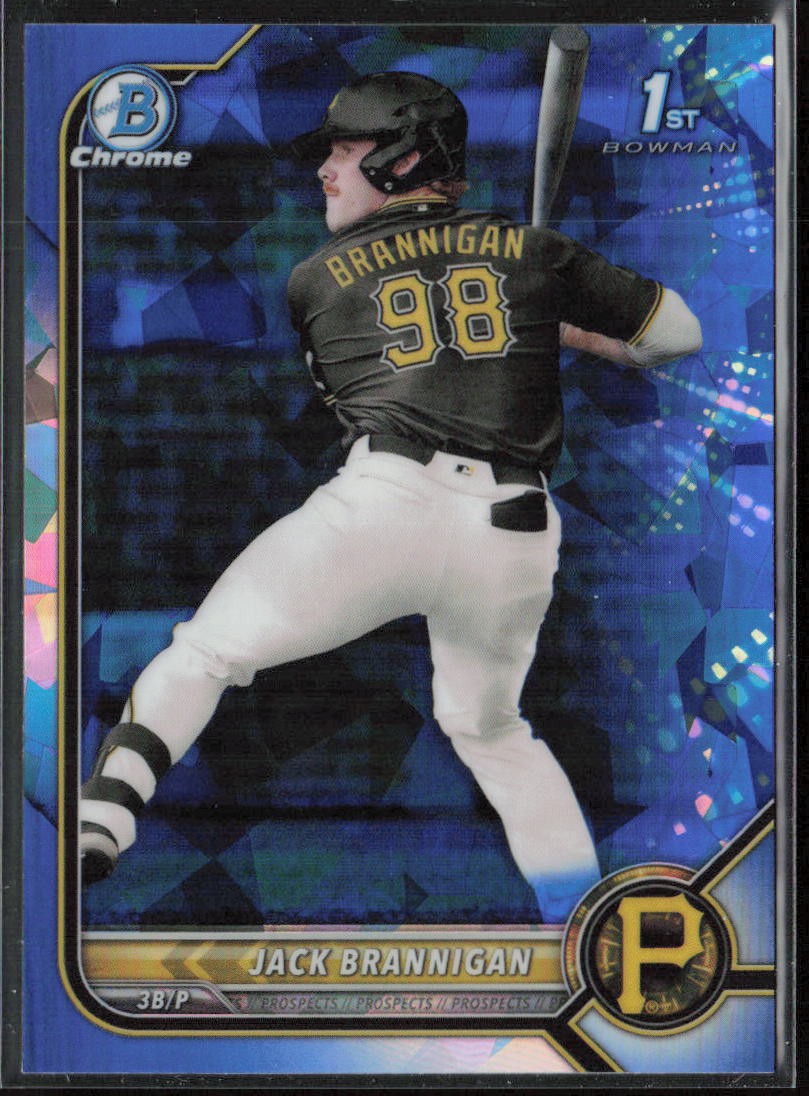 2022 Bowman Draft Sapphire Edition Jack Brannigan