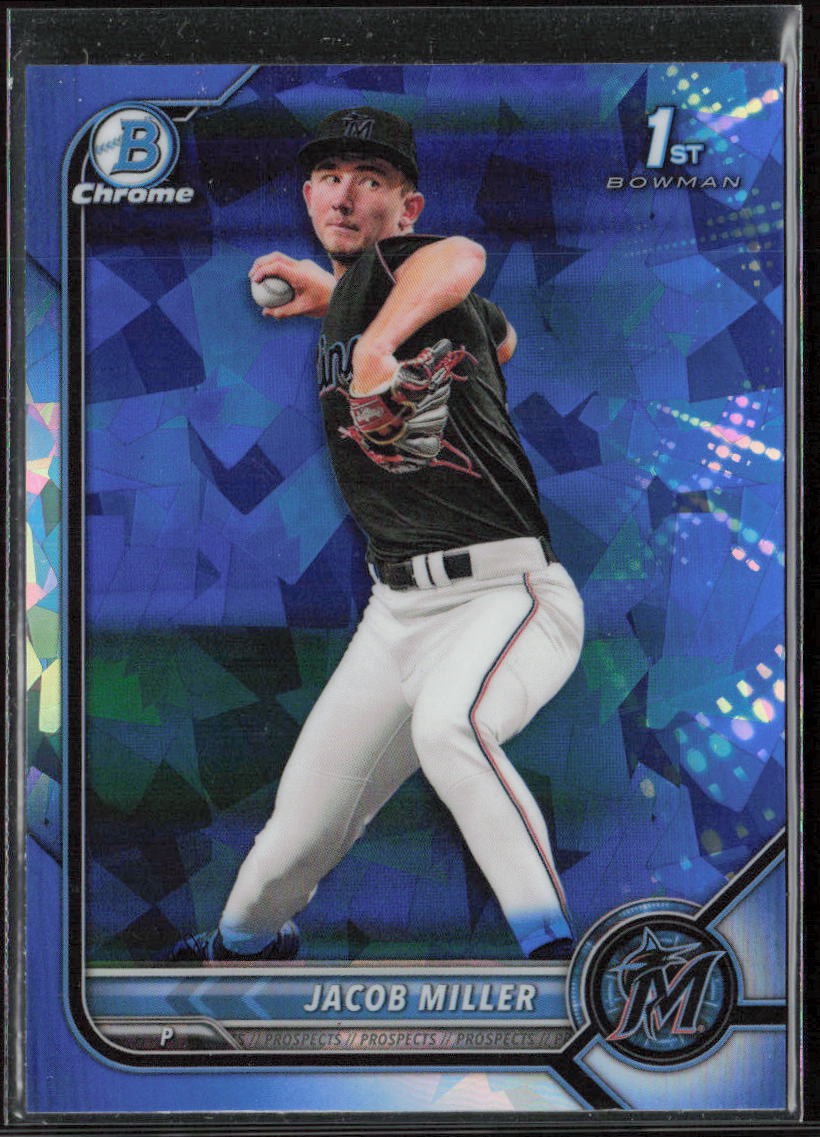 2022 Bowman Draft Sapphire Edition Jacob Miller