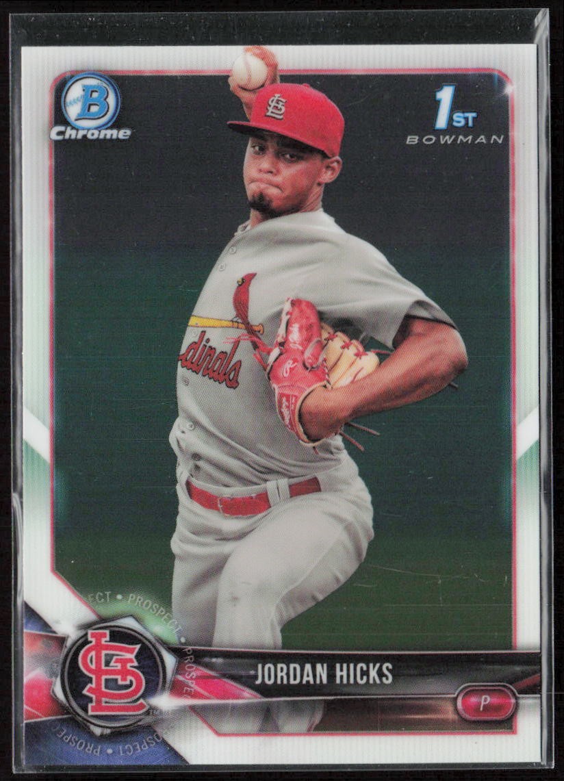 2018 Bowman Jordan Hicks Chrome Prospects