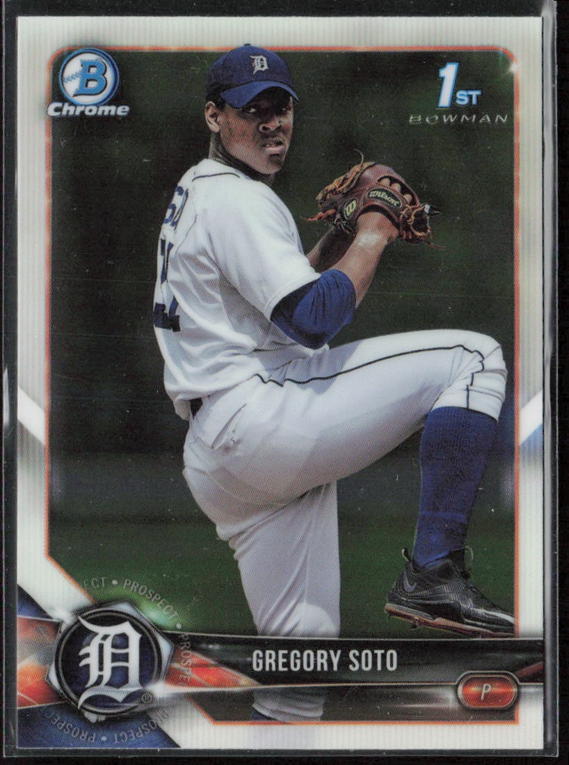 2018 Bowman Chrome Greg Soto Prospects