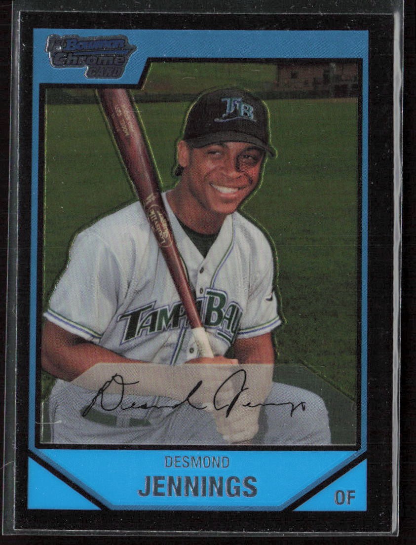 2007 Bowman Desmond Jennings Chrome Prospects