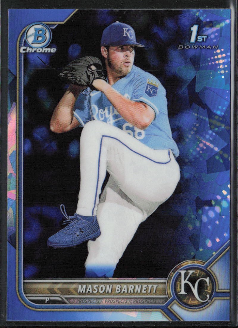 2022 Bowman Draft Sapphire Edition Mason Barnett