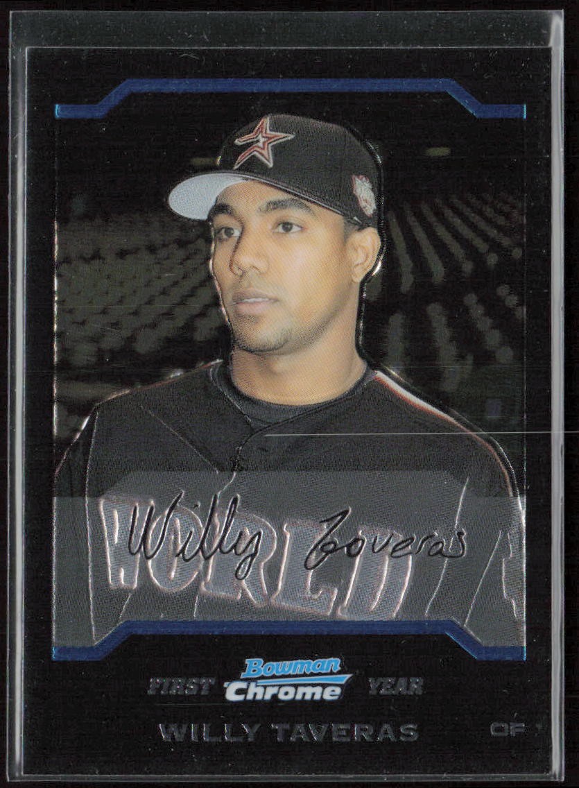 2004 Bowman Draft Picks & Prospects Willy Taveras Chrome