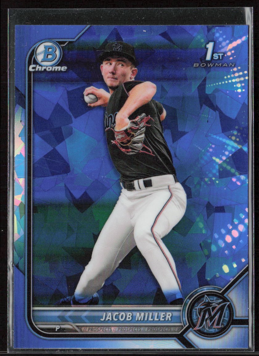 2022 Bowman Draft Sapphire Edition Jacob Miller