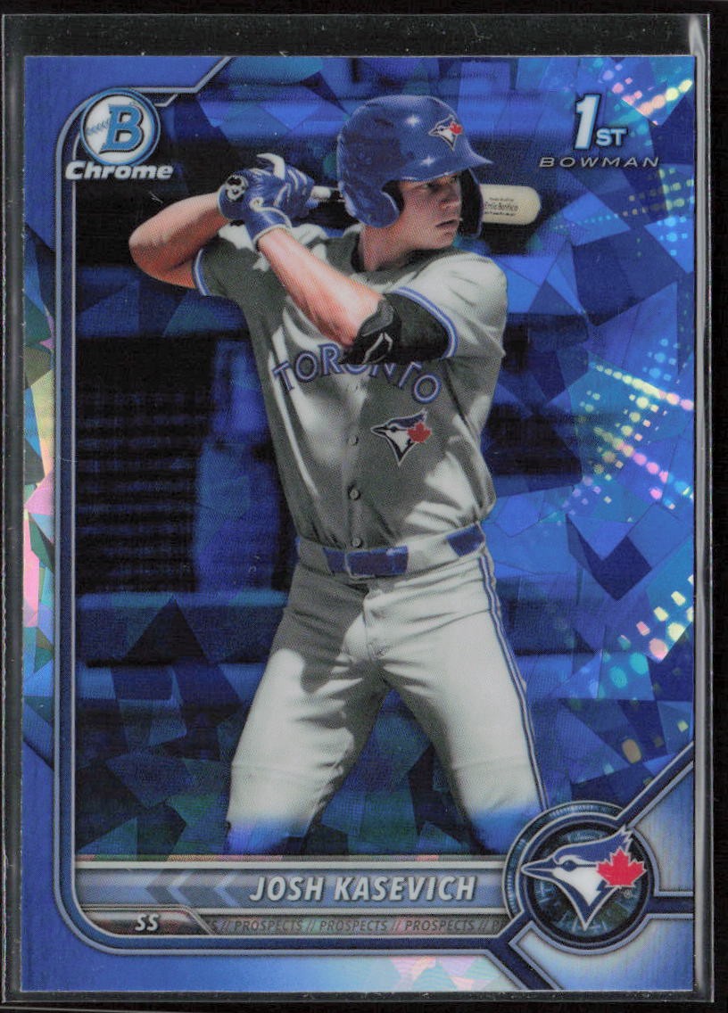 2022 Bowman Draft Sapphire Edition Josh Kasevich