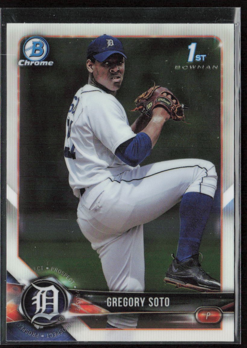 2018 Bowman Chrome Greg Soto Prospects