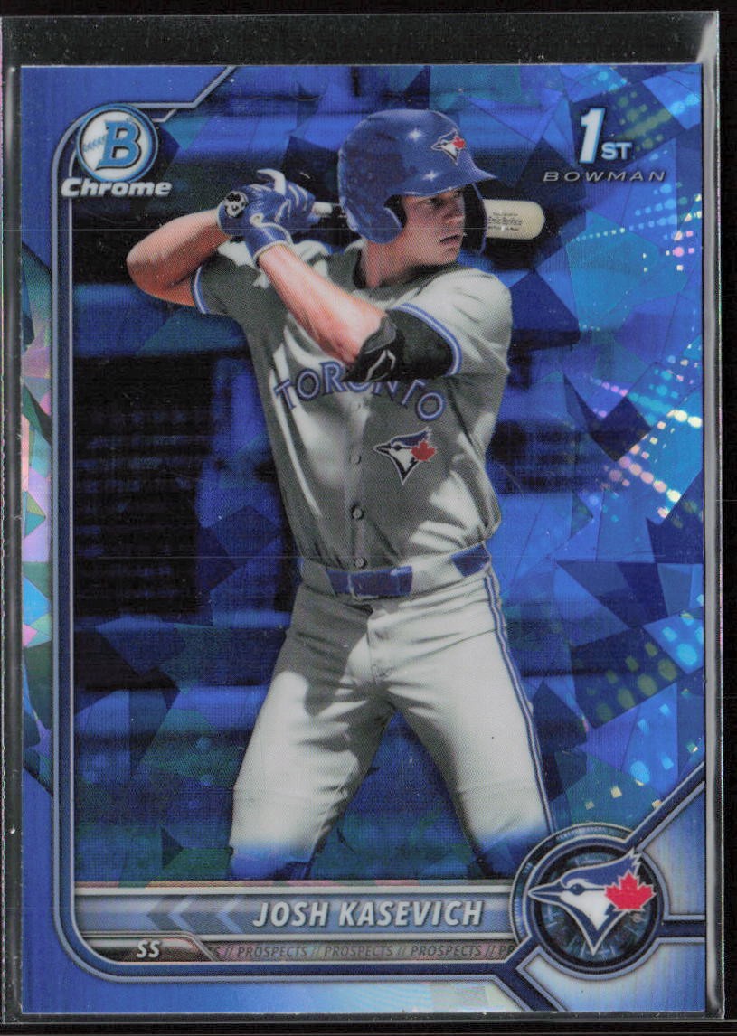 2022 Bowman Draft Sapphire Edition Josh Kasevich