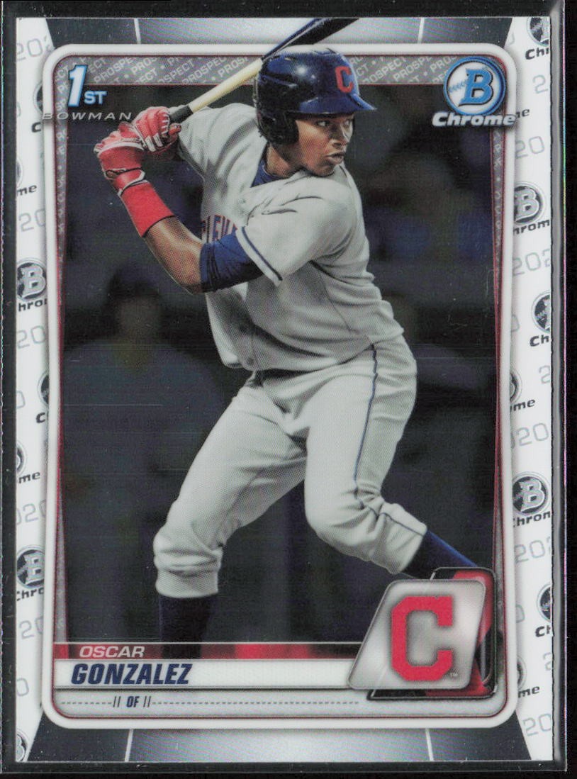 2020 Bowman Oscar Gonzalez Chrome Prospects