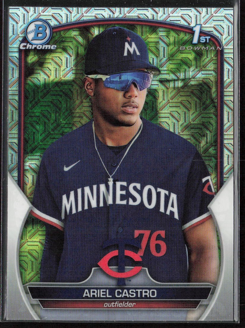 2023 Bowman Chrome Ariel Castro Prospects Mojo Refractor