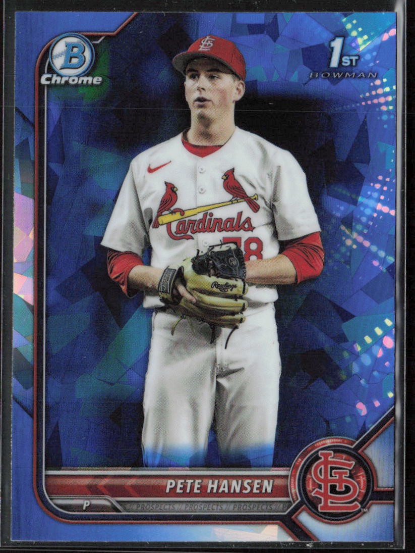 2022 Bowman Draft Sapphire Edition Pete Hansen
