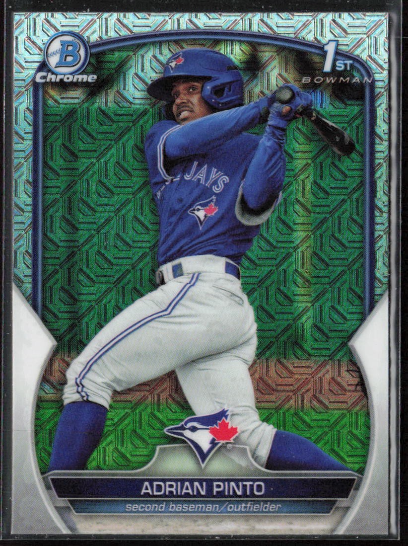 2023 Bowman Chrome Adrian Pinto Prospects Mojo Refractor