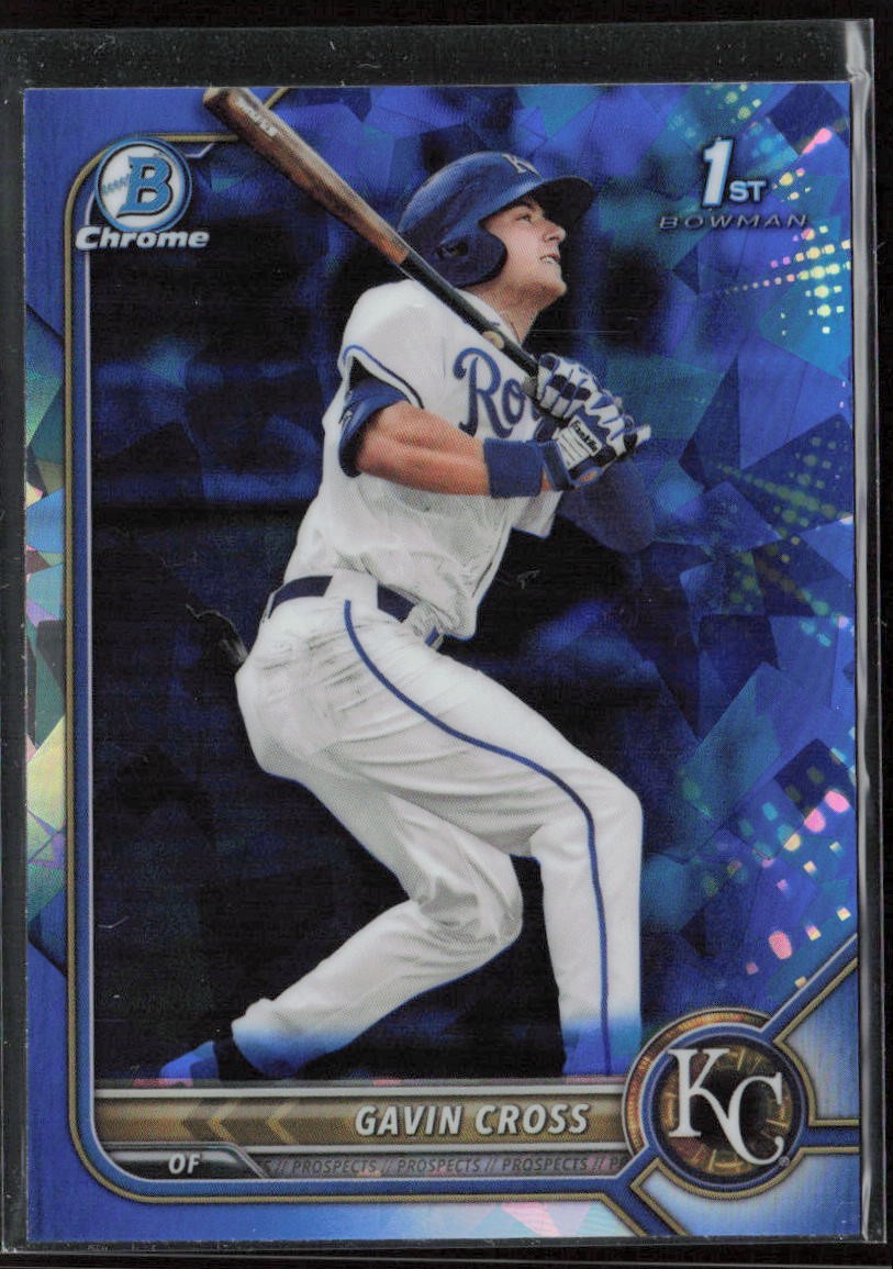 2022 Bowman Draft Sapphire Edition Gavin Cross