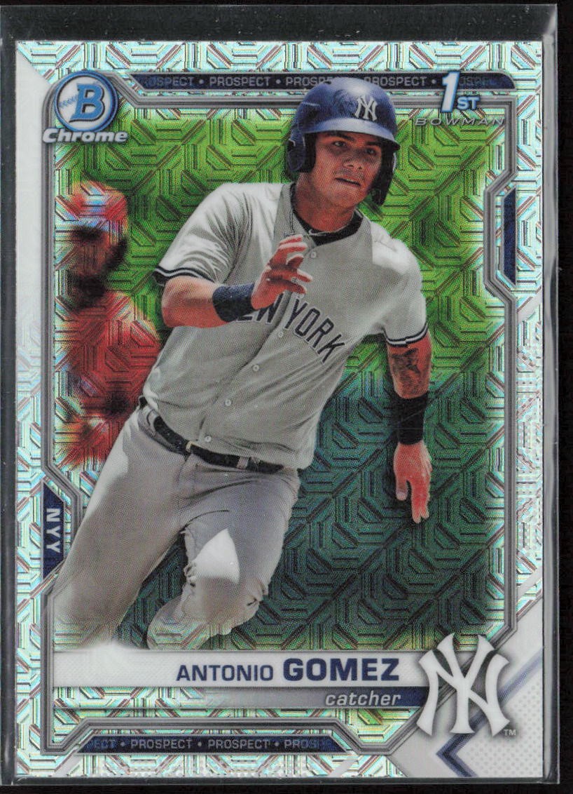 2021 Bowman Antonio Gomez Chrome Prospects Mojo Refractor