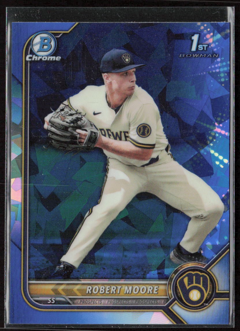 2022 Bowman Draft Sapphire Edition Robert Moore
