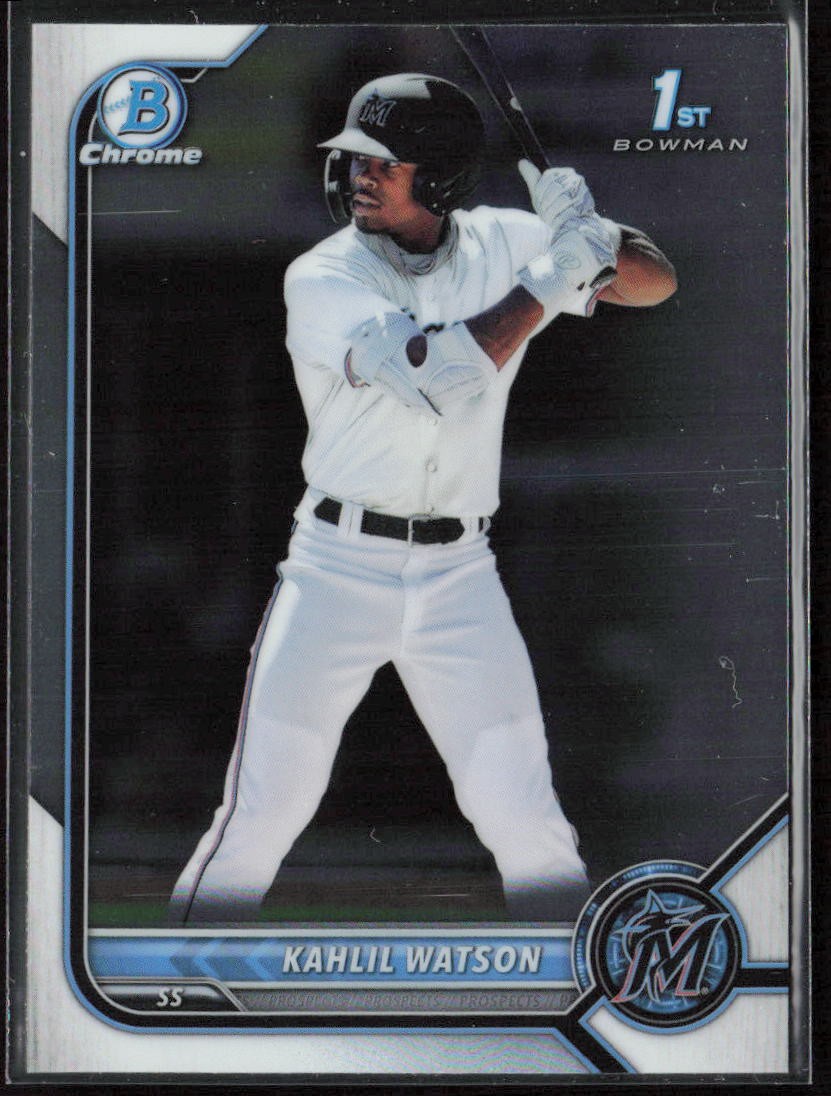 2022 Bowman Kahlil Watson Chrome Prospects