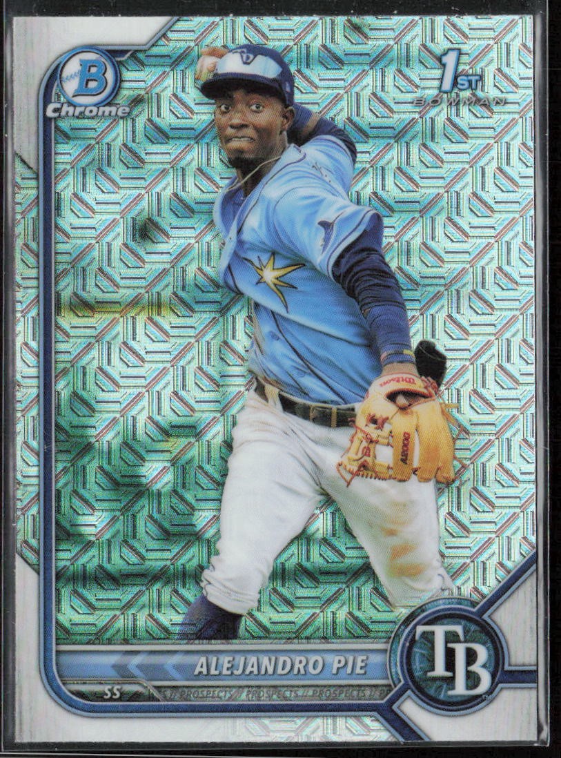 2022 Bowman Alejandro Pie Chrome Prospects Mojo Refractors
