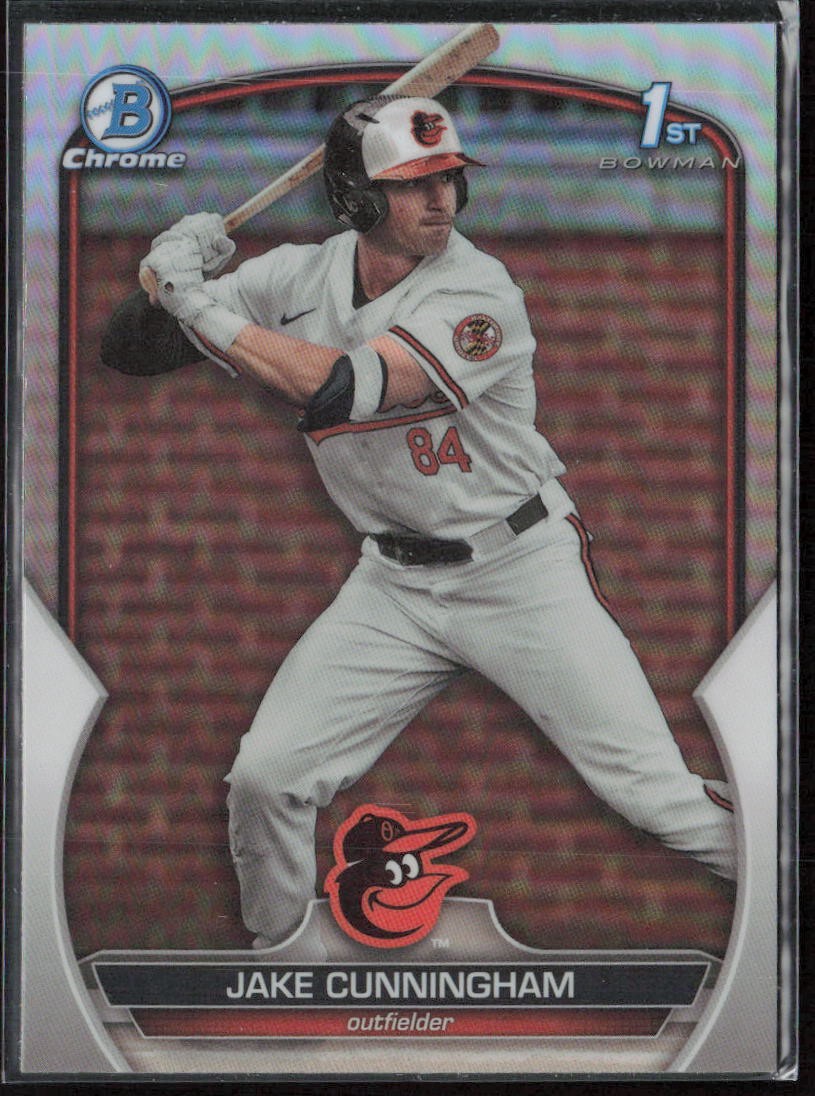 2023 Bowman Draft Jake Cunningham Chrome Refractor