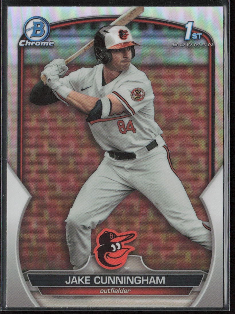 2023 Bowman Draft Jake Cunningham Chrome Refractor