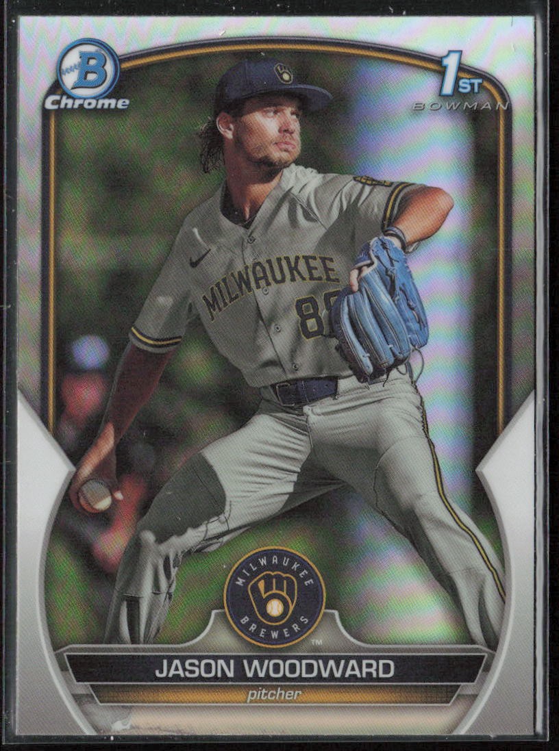 2023 Bowman Draft Jason Woodward Chrome Refractor