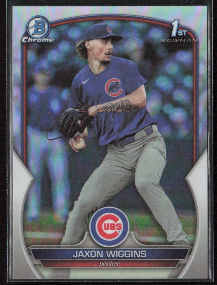 2023 Bowman Draft Jaxon Wiggins Chrome Refractor