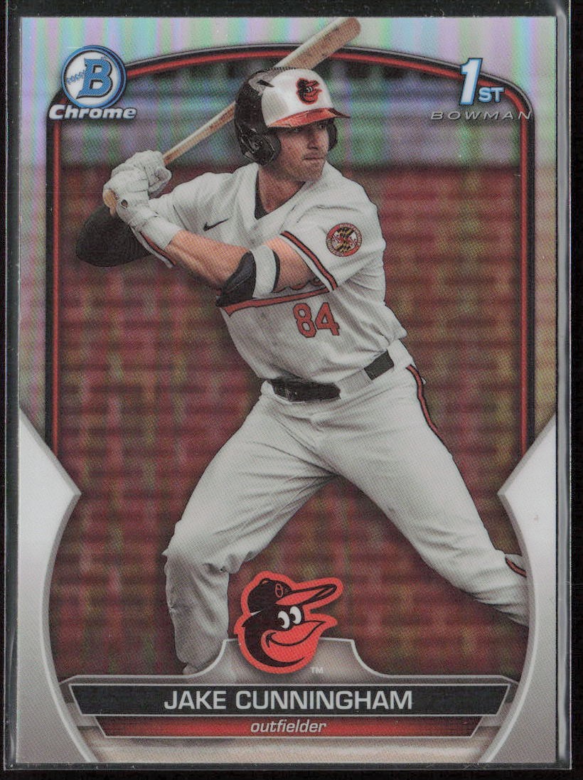 2023 Bowman Draft Jake Cunningham Chrome Refractor