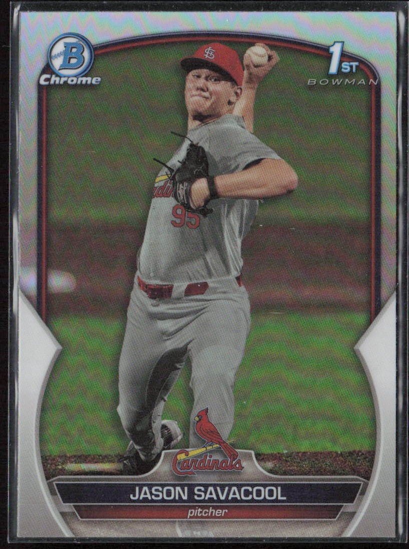 2023 Bowman Draft Jason Savacool Chrome Refractor