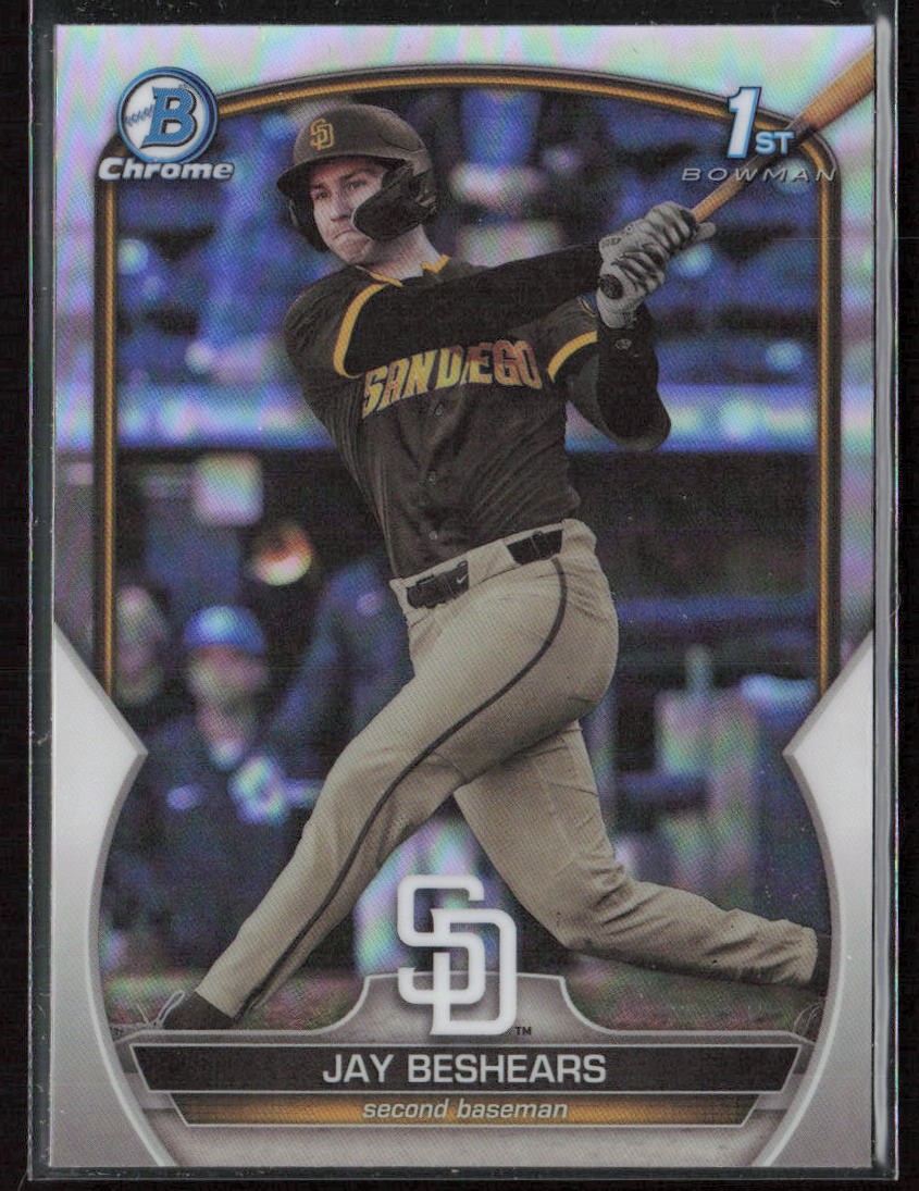 2023 Bowman Draft Jay Beshears Chrome Refractor