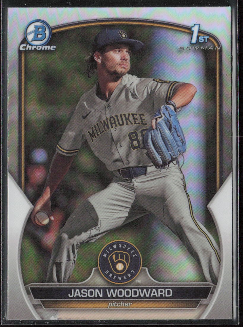 2023 Bowman Draft Jason Woodward Chrome Refractor